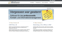 Desktop Screenshot of jbsoftware.de